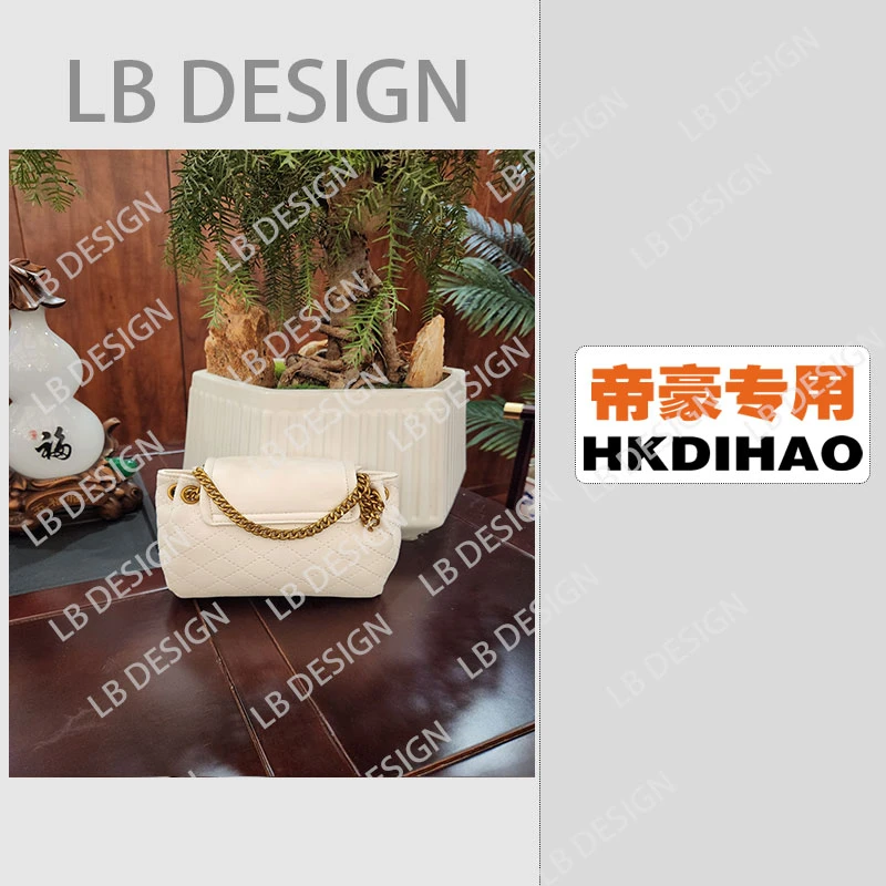 LBDESlGN手工打造真皮高端定制女士包【L240725白色】