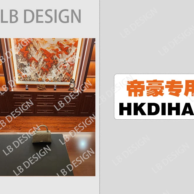 LBDESlGN【帝豪8817亮灰色】欧美高端2024女神时尚百搭包包