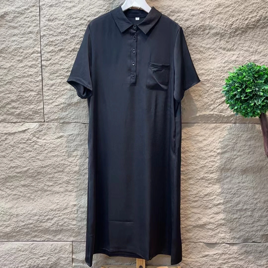 5168新款休闲优雅气质减龄连衣裙QZ