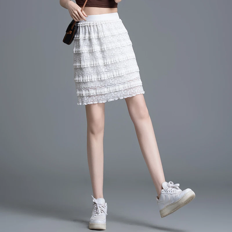 夏季时尚短款显瘦高腰裙女装牛仔短裙裙子半裙百搭半身裙春夏春季