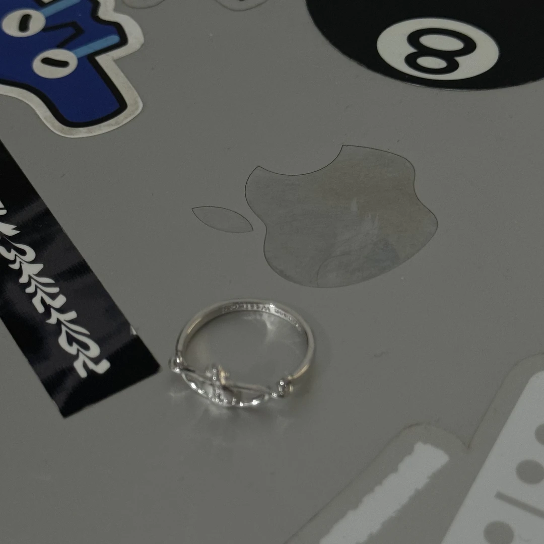 铜合金戒指 1810-简约土星戒指