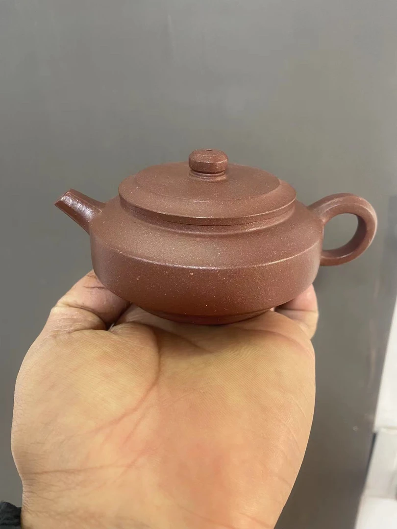 宜兴紫砂壶，底槽青周盘，手制茶具泡茶壶