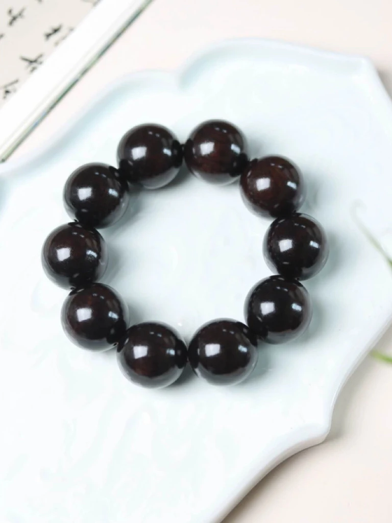 2.5紫光檀单圈手串