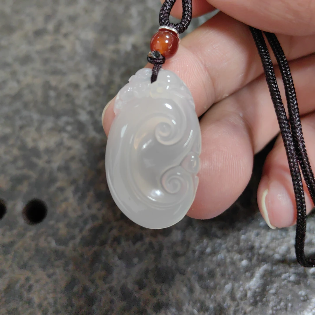 天然玉髓如意吊坠直播专用链接请勿直接下单