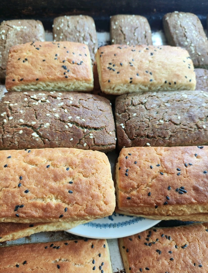 禄子散装纯手工山西老式饼干原味杂粮无蔗糖芝麻荞麦玉米