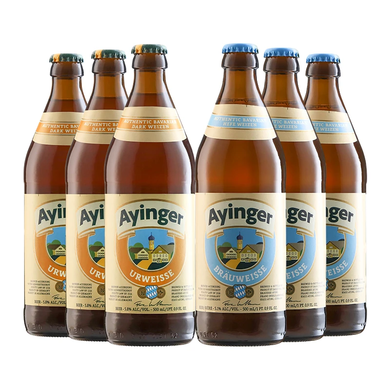 艾英格德国原装进口小麦白啤原创小麦啤酒