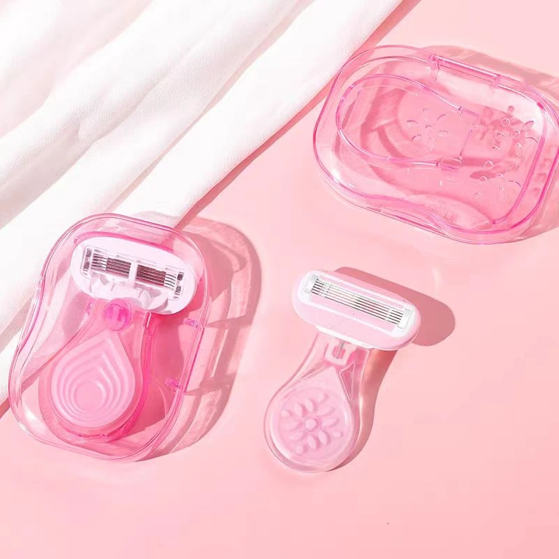 进口5层刀片刮毛刀女士专用脱毛神器剃毛防刮伤修腋毛腿毛通用