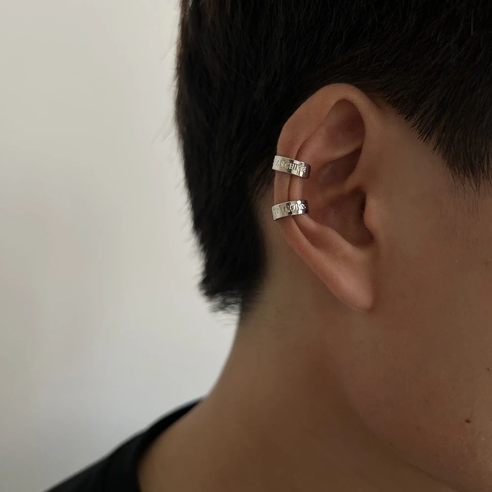 合金耳饰 小众设计感潮流无耳洞耳夹男生轻奢高级感耳骨夹女耳扣