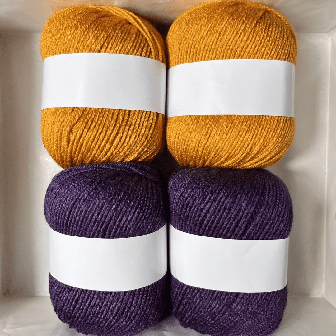 6股宝宝线钩鞋线织鞋线打棉鞋坐垫手工编织的中细毛线团婴儿线