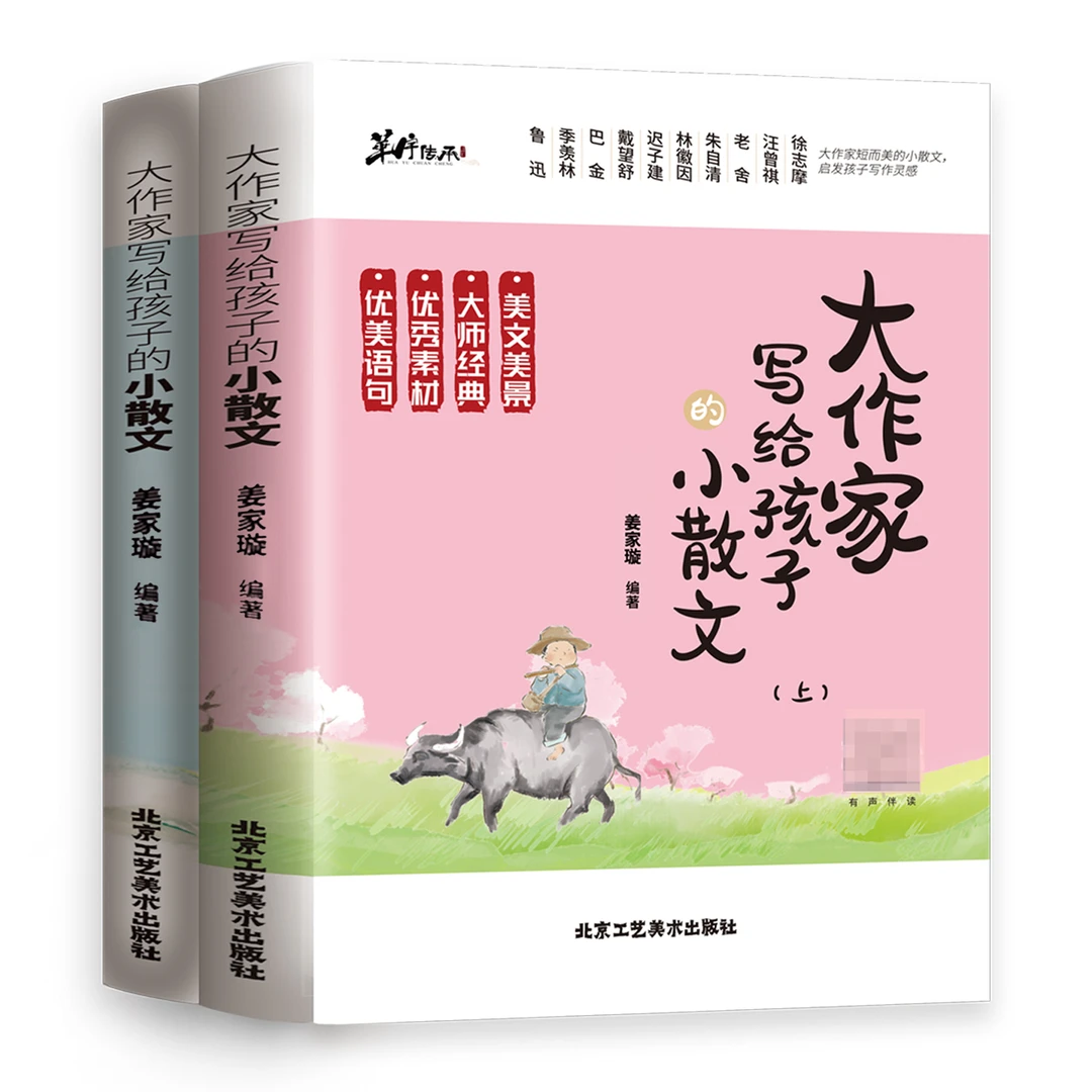 大作家写给孩子的小散文:上.下二三四五六年级课外小学语文素养