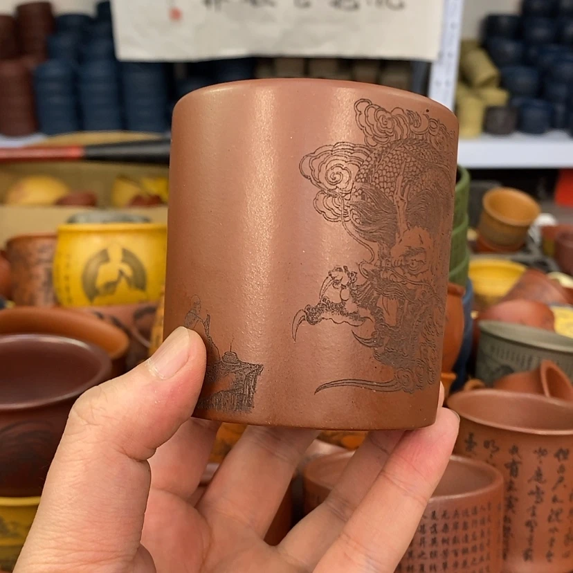 【闪购商品】紫砂杯子宜兴全手工紫砂杯