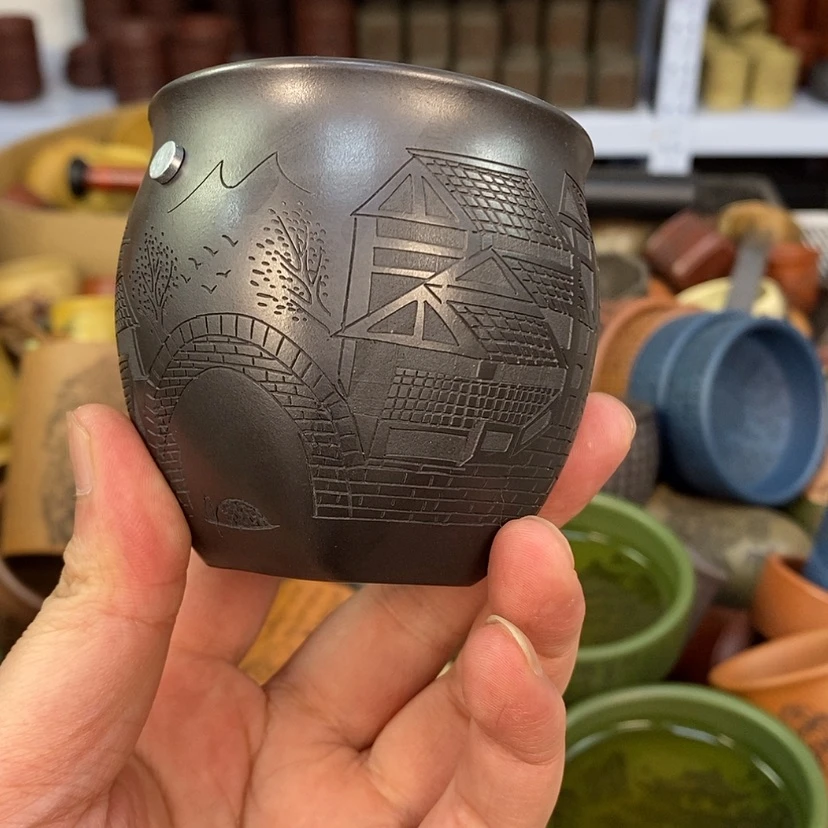 【闪购商品】紫砂杯子宜兴紫砂杯