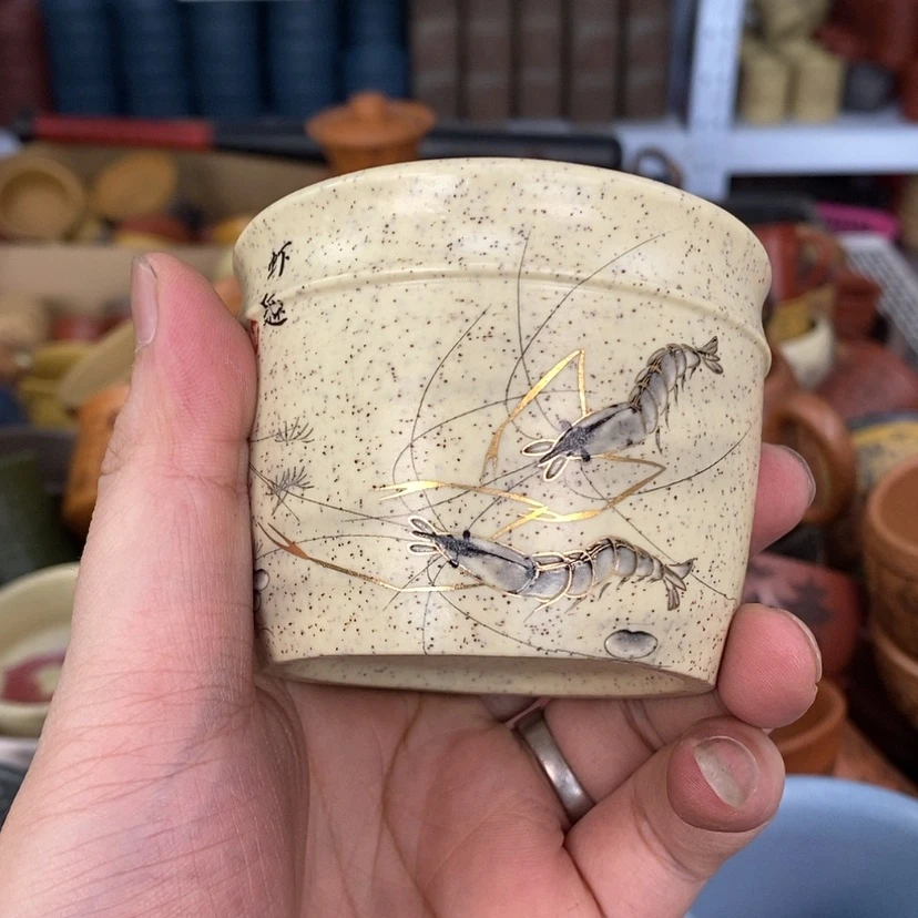 【闪购商品】紫砂杯子宜兴全手工紫砂杯