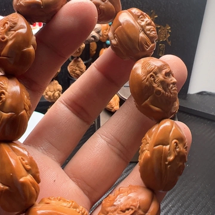 橄榄核核雕橄欖核手串
