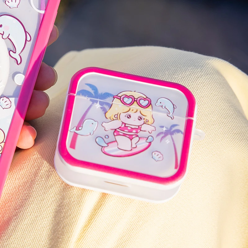 原创Airpods Pro耳机盒保护套可爱卡通少女心airpods3代/2代/1代