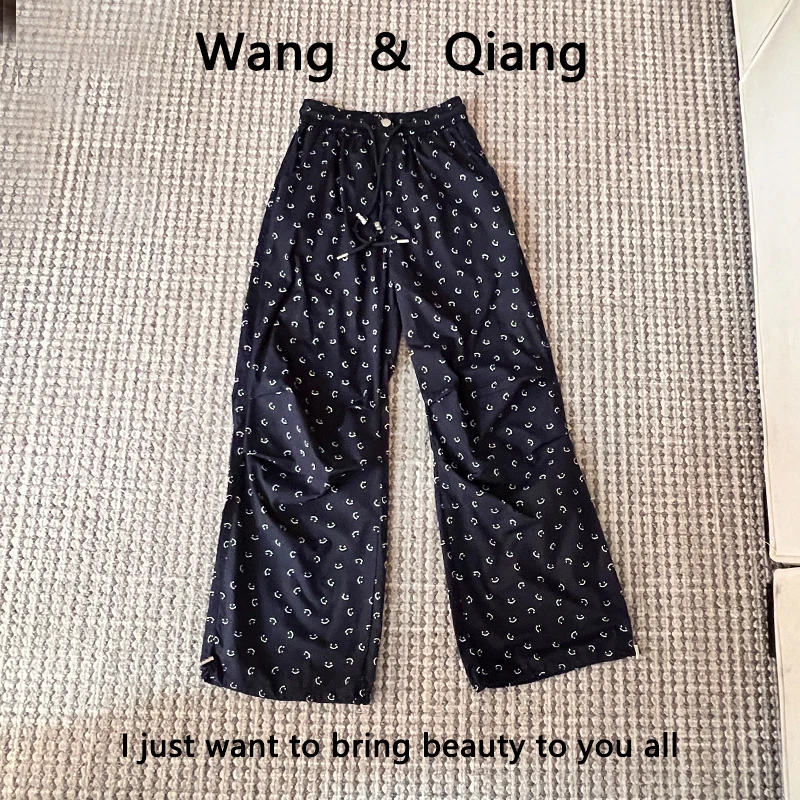 自留推荐~具舒服时尚潮品百搭休闲裤2025夏季新款松紧腰抽身裤子