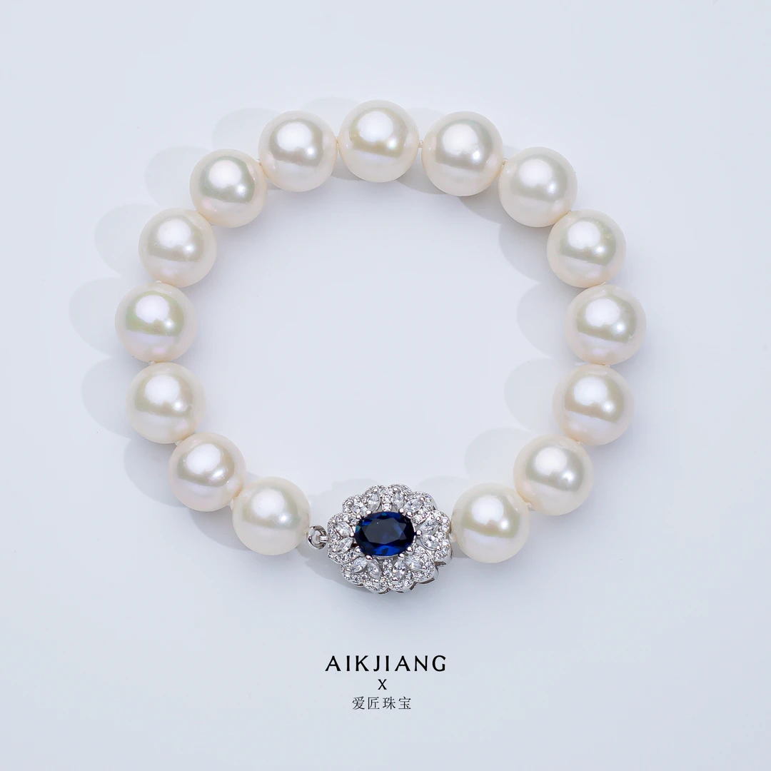 AIKJIANG/爱匠【白总】暴大点位淡水珍珠仙女手链 11-12mm