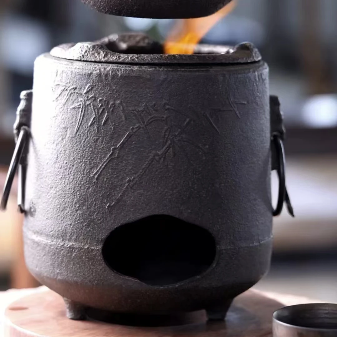 铸铁炭炉火炉烧碳炉煮茶炉