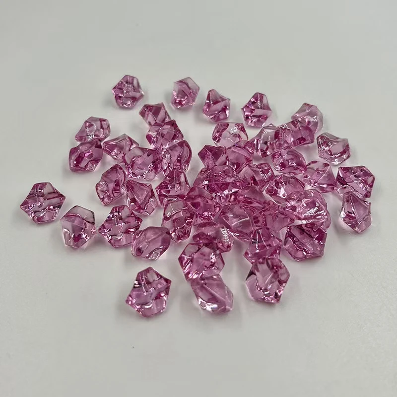 （许愿+对对碰）一包15颗 高透14X11mm碎冰冰diy手工配饰