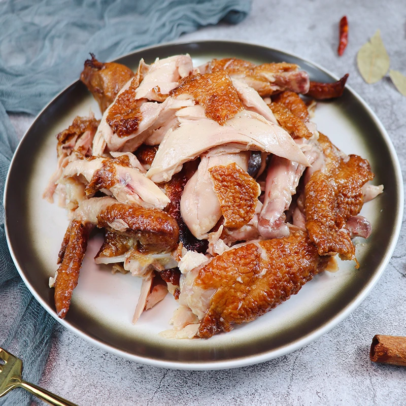 【紫光园】清真五香烧鸡550g/袋 开袋即食熟食北京老字号