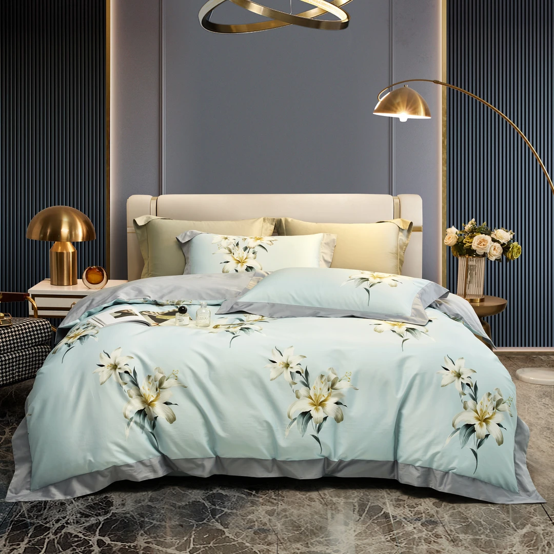 情花岁月 全棉品牌四件套以直播间展示为准FOURSIX床上用品家用