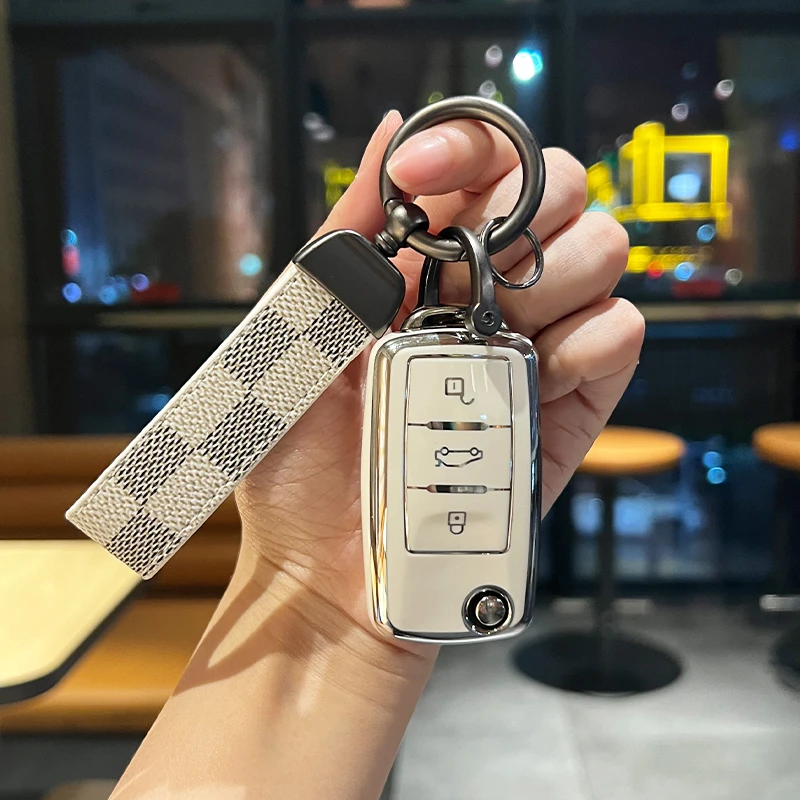 赤鲨适用斯柯达明锐钥匙套速派昕锐昕动昊锐晶锐柯米克Yeti汽壳扣