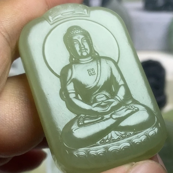 和田玉挂件未镶嵌