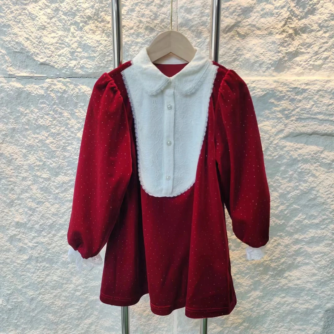 【链接G210】红色连衣裙