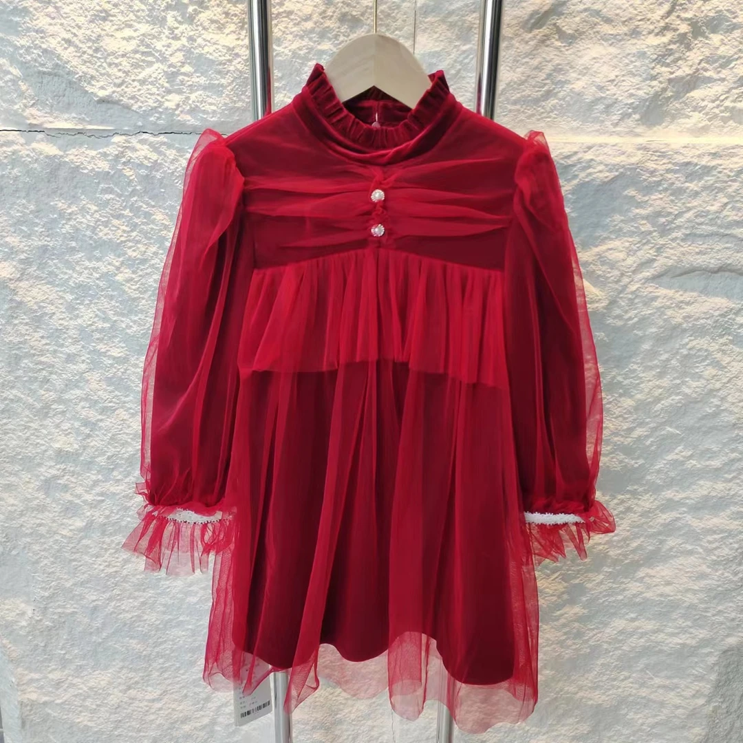 【链接G404】红色连衣裙