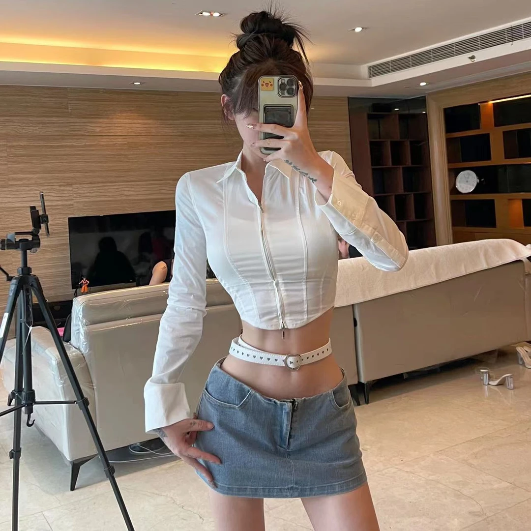 龙怼怼推荐【南法假日】露脐修身欧美显瘦性感短款包臀时尚夏季紧身