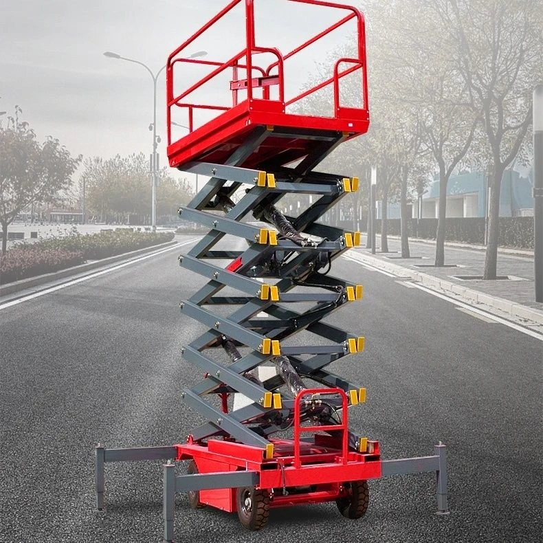 式升降平台车电动液压升降平台8米剪叉式升降机式工地6米