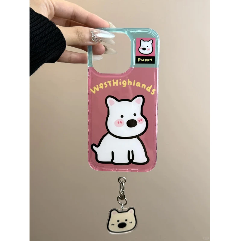 趣味jellycat企鹅动物挂坠适用苹果16/15高透14/13手机壳11/12套