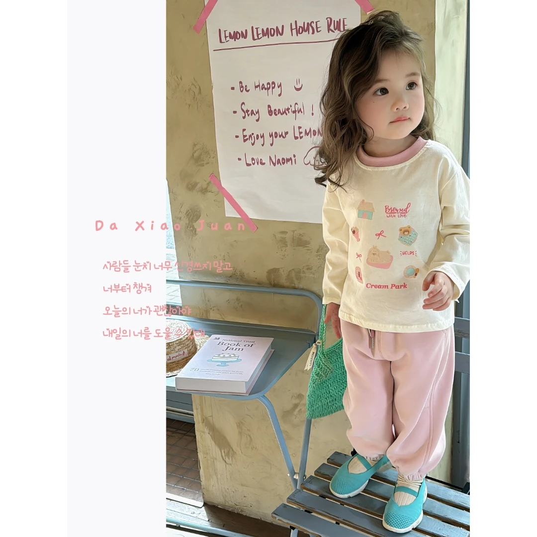 【大小卷】秋季新款卡通长袖女T-26193