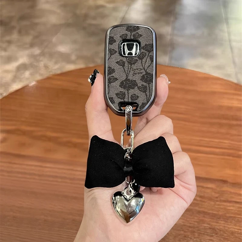 本田crv钥匙套雅阁十代思域xrv英诗派urv皓影浩车缤智飞度扣壳包