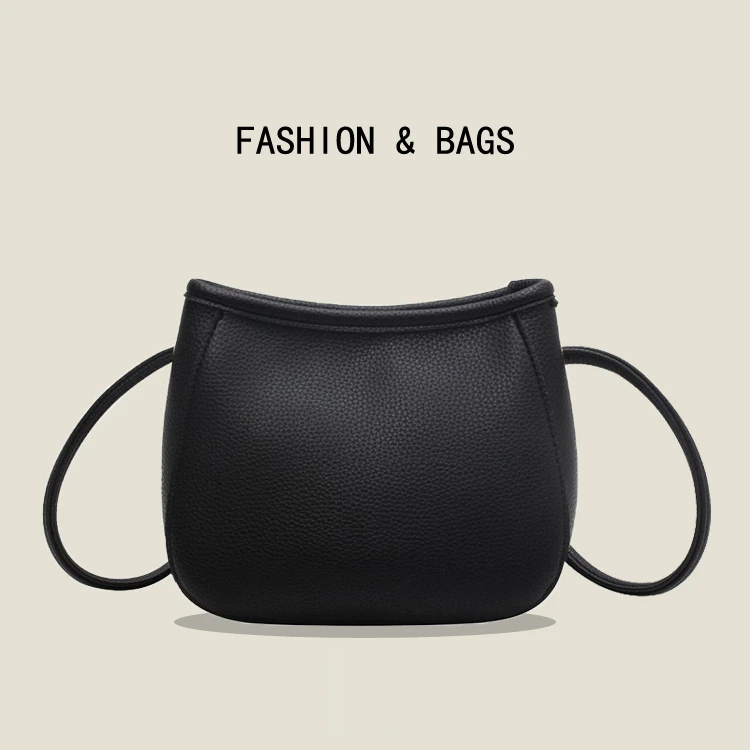 质感新款2025韩系小众蹲蹲包时尚百搭简约女士单肩斜挎女包包包