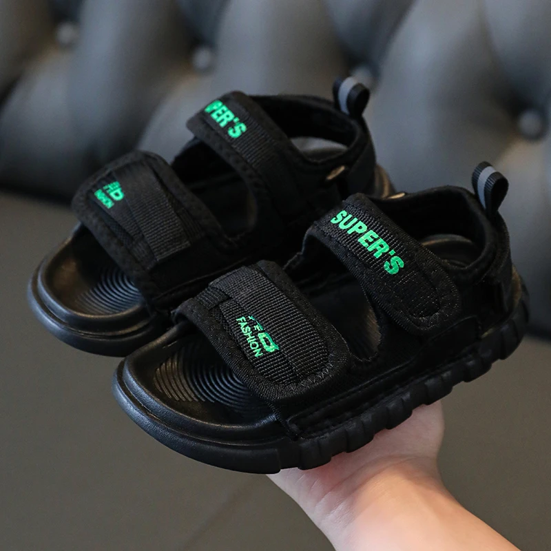 【粉丝福利】夏季儿童运动凉鞋包头沙滩鞋软底防滑女童宝宝中大童