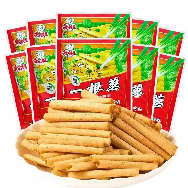 光头娃一根葱90后小零食儿时怀旧童年小时候零食吃货休闲食品小吃
