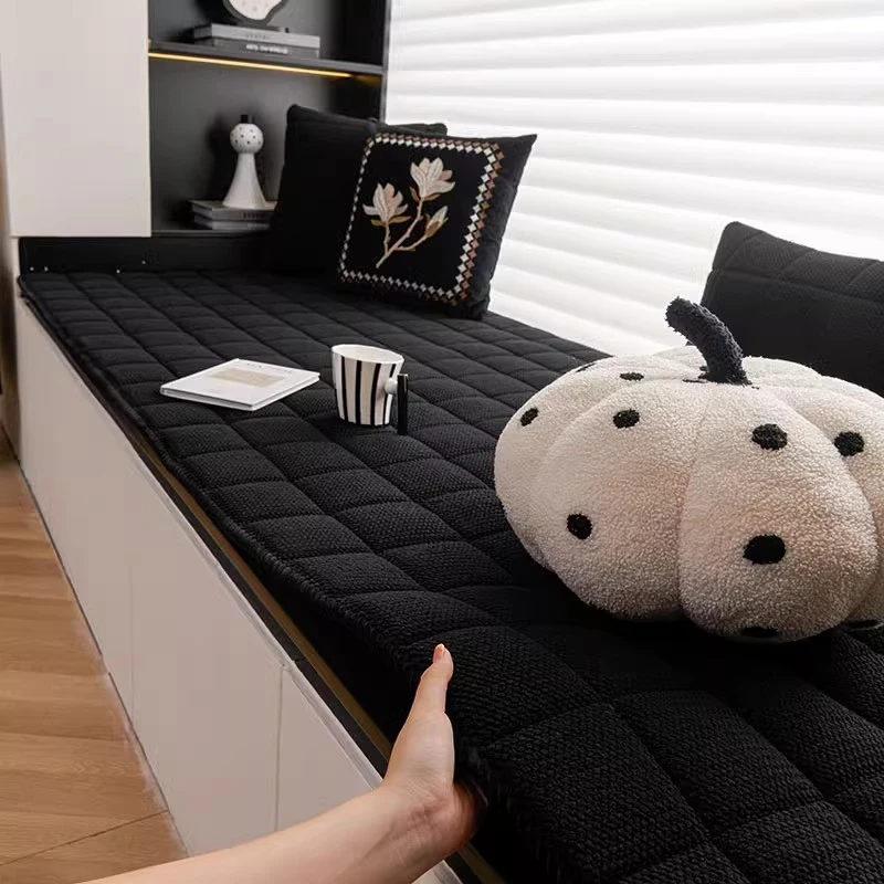 2024新款飘窗垫窗台垫加厚轻奢高级感四季通用主卧垫母婴级无甲醛