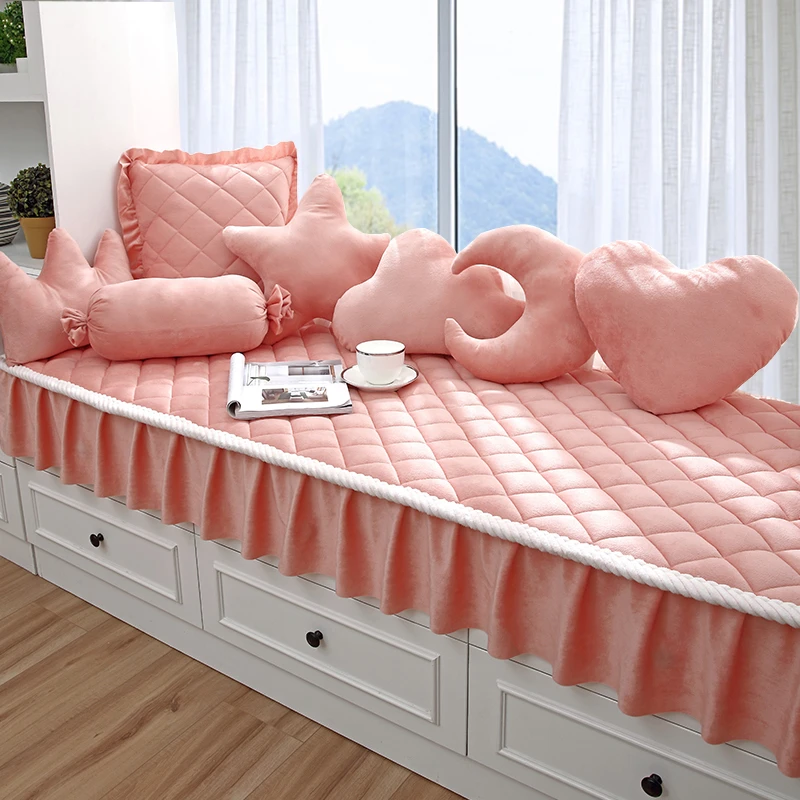 飘窗垫窗台垫子榻榻米现代简约阳台防滑海绵毯落地窗垫定做可机洗