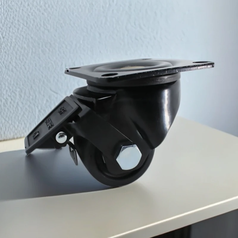 3寸低重心2寸2.5寸3寸巨无霸尼龙脚轮加重万向轮刹车耐磨