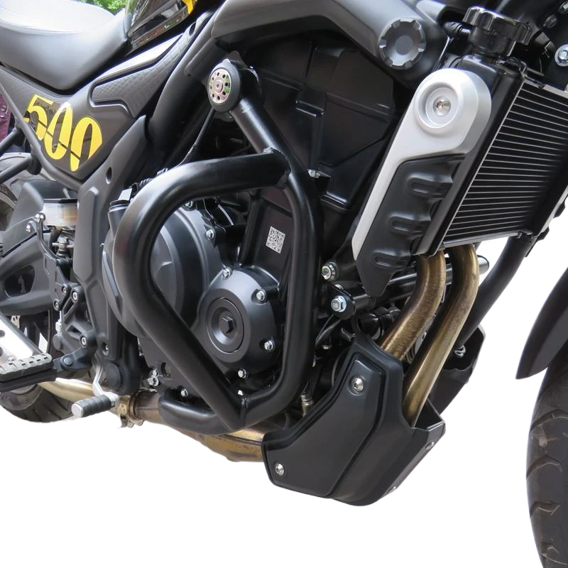 适用隆鑫LX500-F/S保险杠竞技防摔杠无极525AC/500AC复古护杠改装