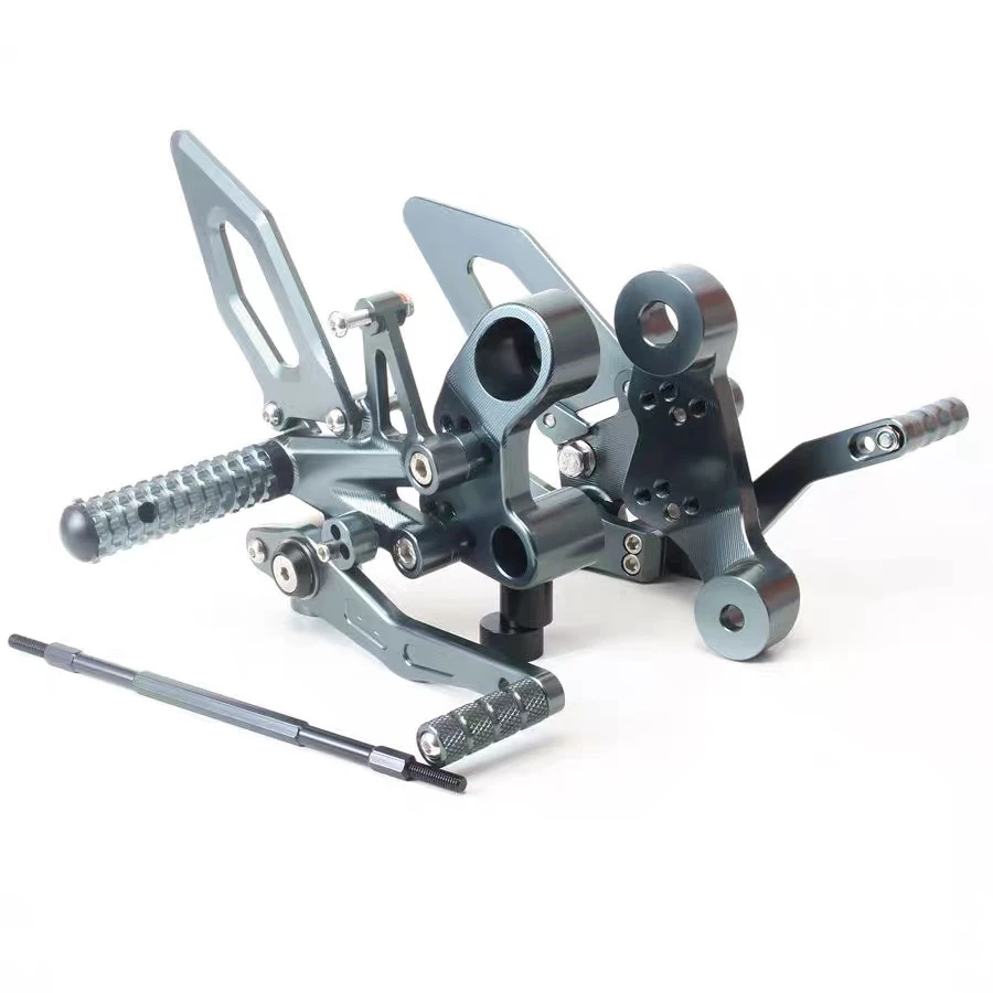 春风800nk摩托车改装升高脚踏挂档杆刹车杆竞技脚踏支架总成后移