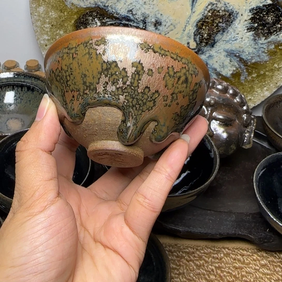 茶盏59 印山窑龙窑柴烧
