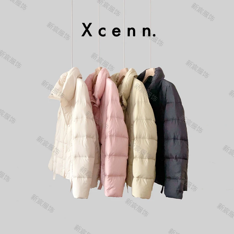 【新宸Xcenn】冬季短款羽绒服正肩A版显瘦时尚外套女LS0A3571