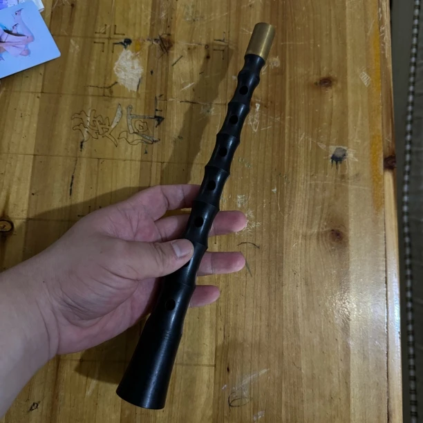 黑檀木唢呐29.8cm不定调纯手工制作精品唢呐杆