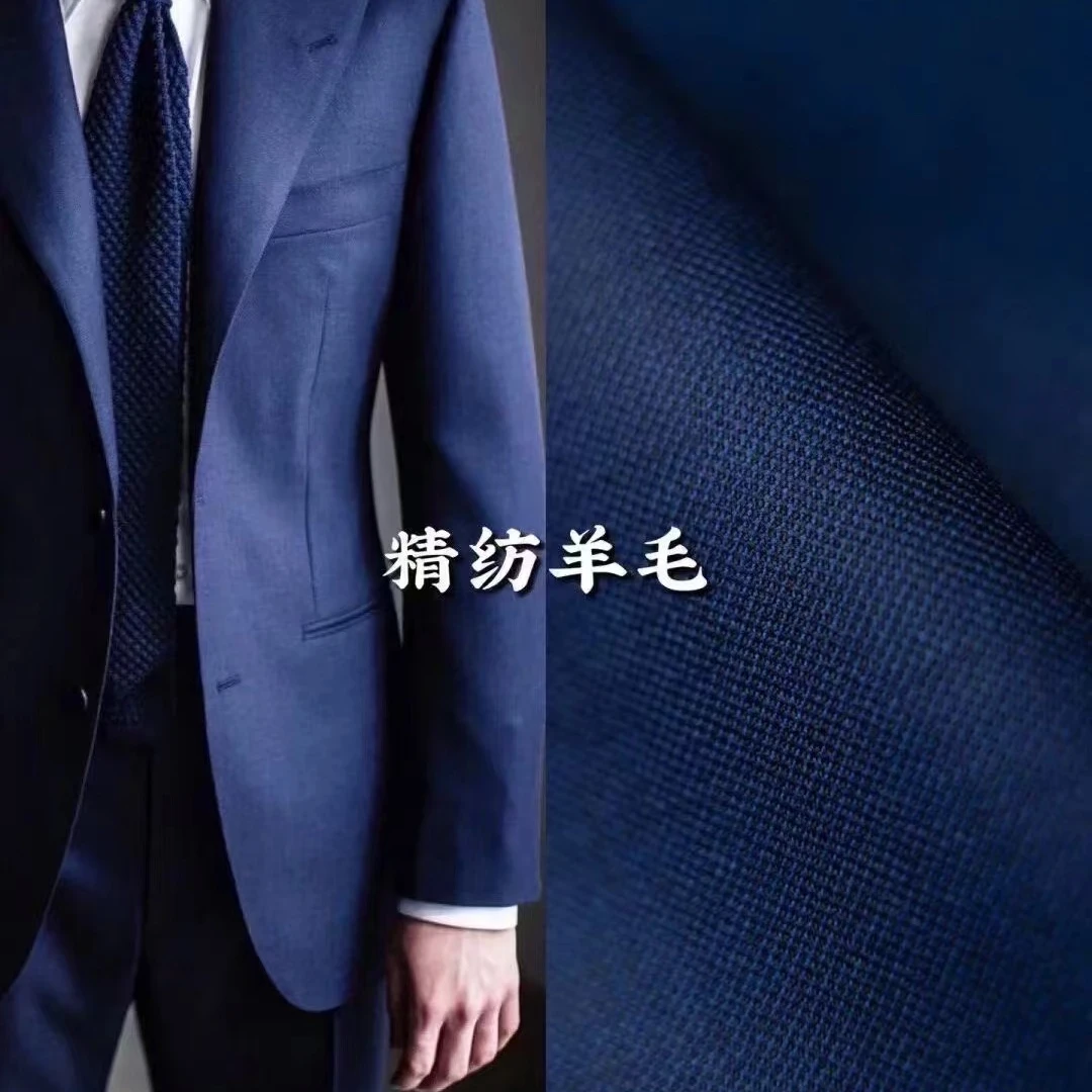 【定制款】【高定半麻衬工艺】男士商务休闲羊毛西服套装