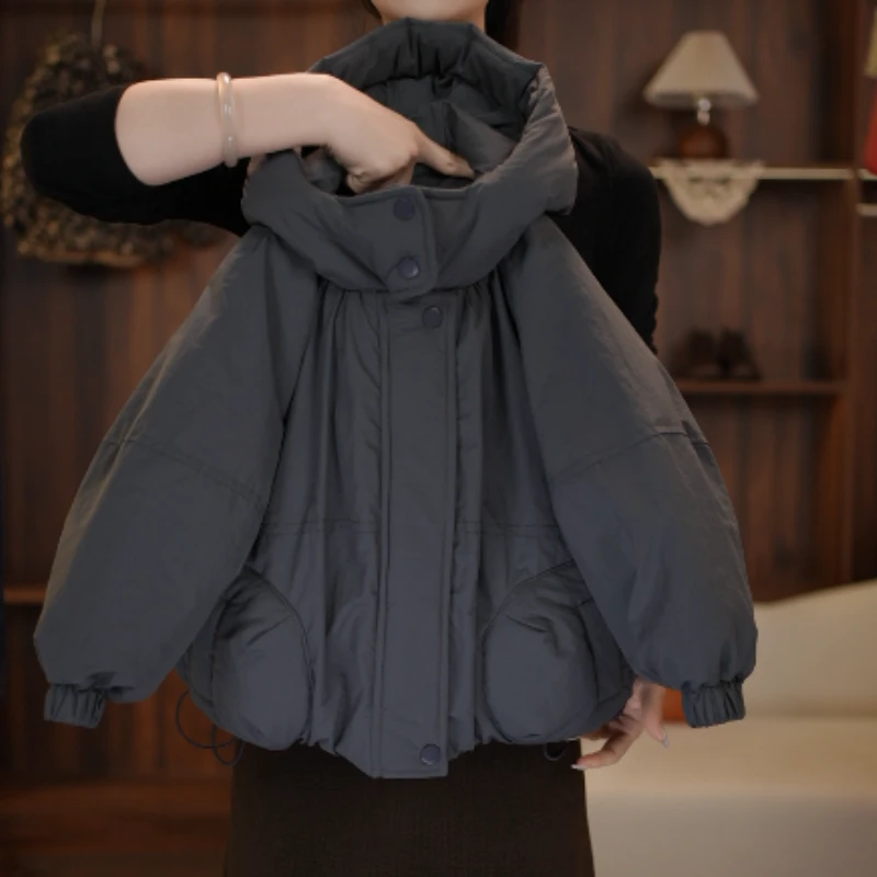 【在仓】设计师新款儿童冬款中性款冬款男童女童保暖外套棉服加厚-1