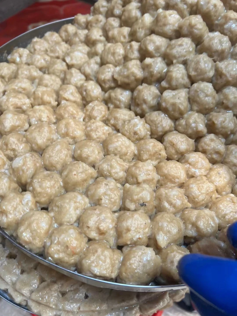碣石特产鱼肉丸 哥西鱼 鳗角鱼打的