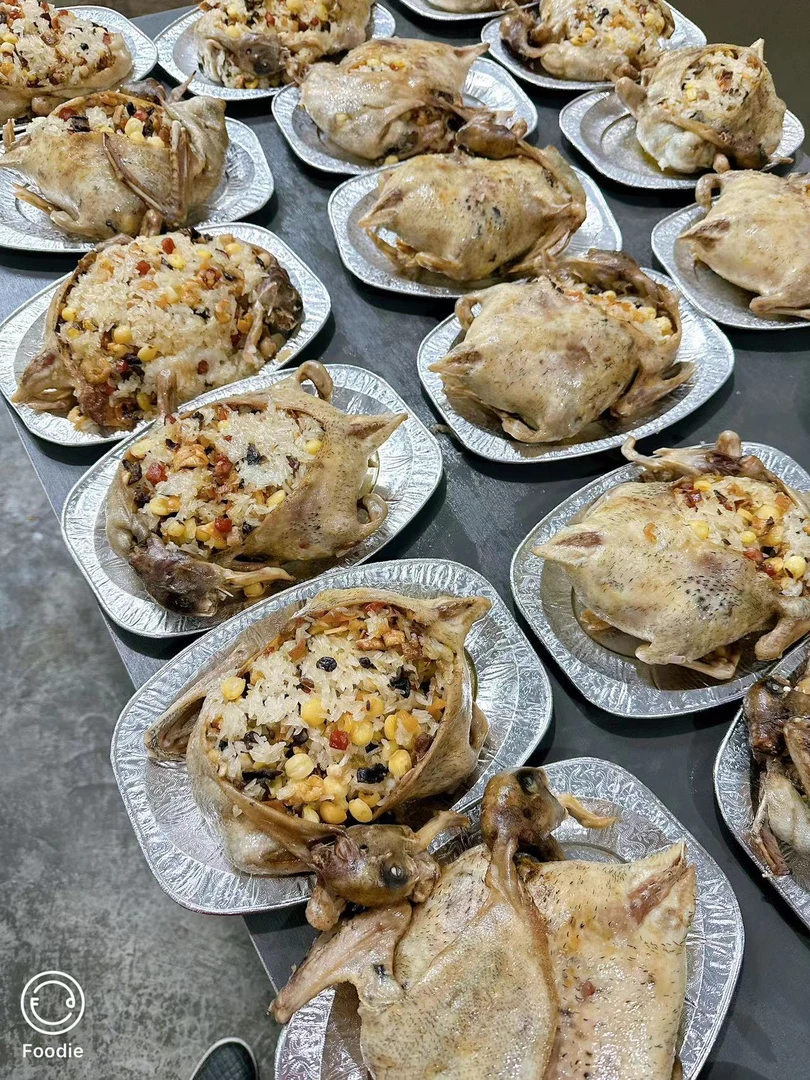 八宝鸭 料好足厨师做的好美味 陆丰美食