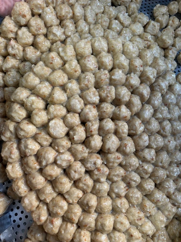 墨斗浆马胶鱼丸 卢虾肉 铁脯肉